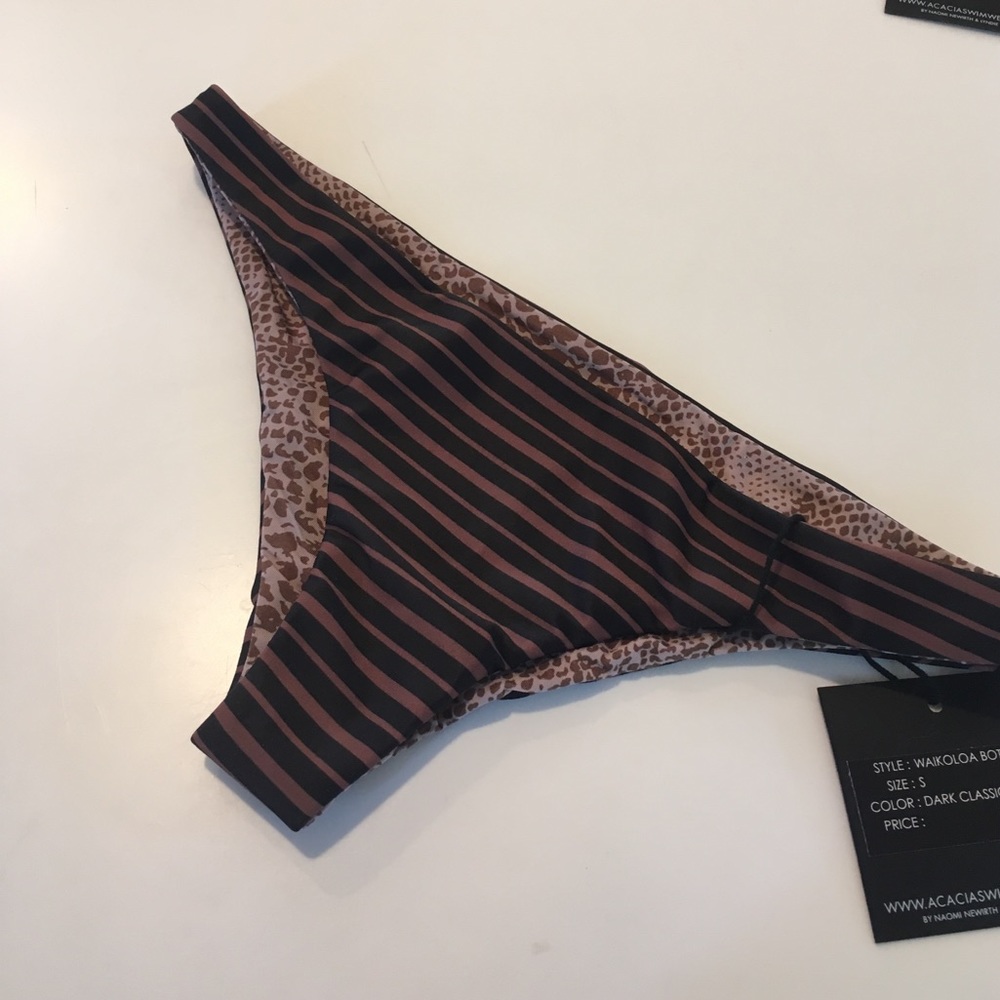 ACACIA BIKINI Waikoloa small, dark classic.